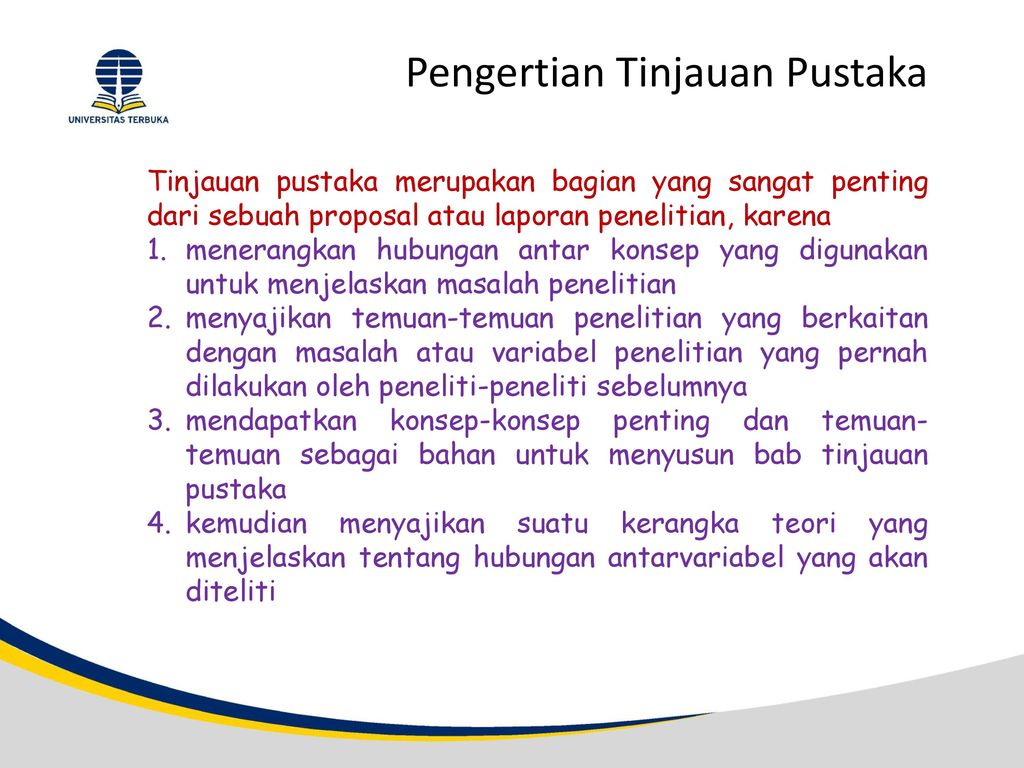 Tinjauan Pustaka Proposal